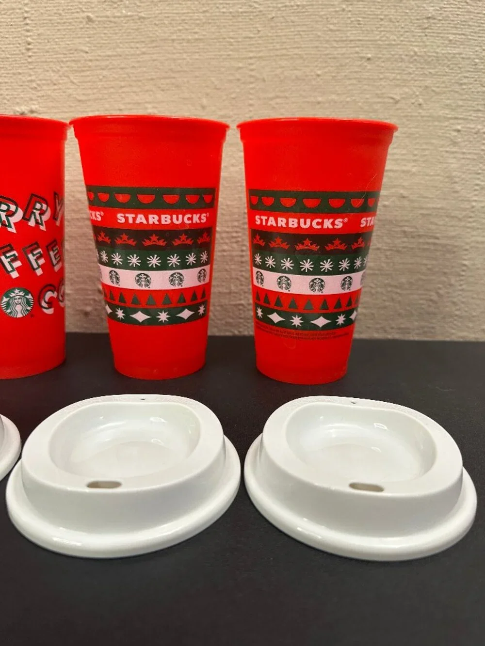 Starbucks Red Cups - 4